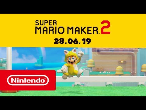 Super Mario Maker 2 для Switch выйдет 28 июня