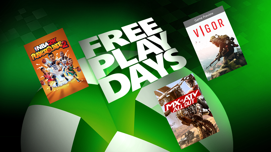 Xbox Free Play Days: NBA 2K Playgrounds 2 и MX vs ATV All Out